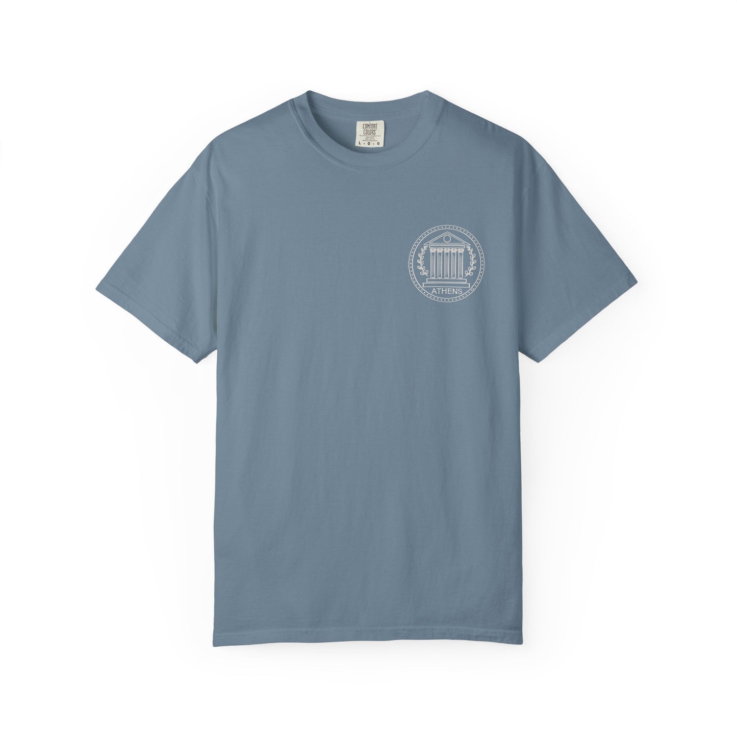 Athens Vintage Stamp Local Landmark Graphic Shirt