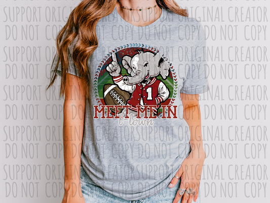 Meet Me in T-Town Alabama Football Mascot Tee