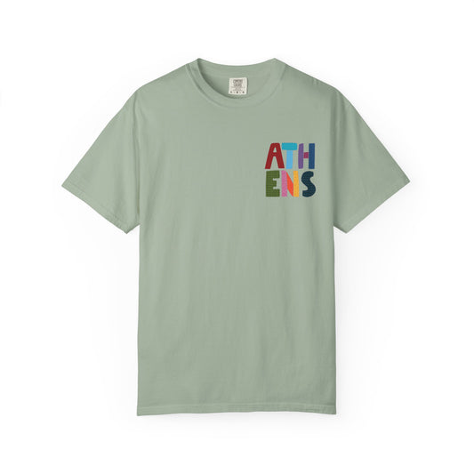 Athens, Alabama Quilt-Block T-Shirt