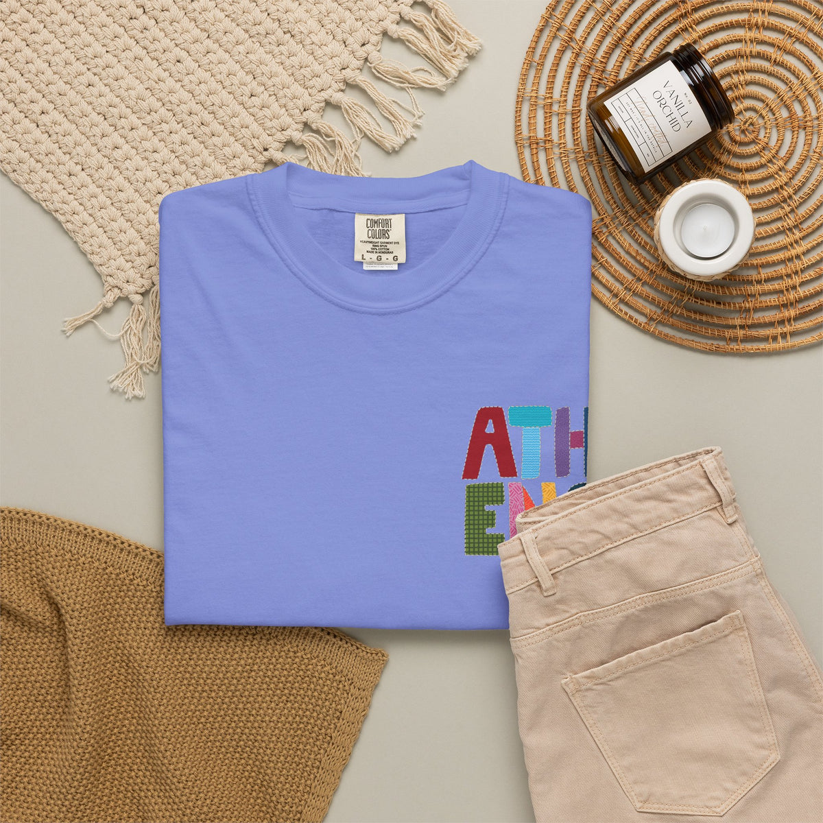 Athens, Alabama Quilt-Block T-Shirt