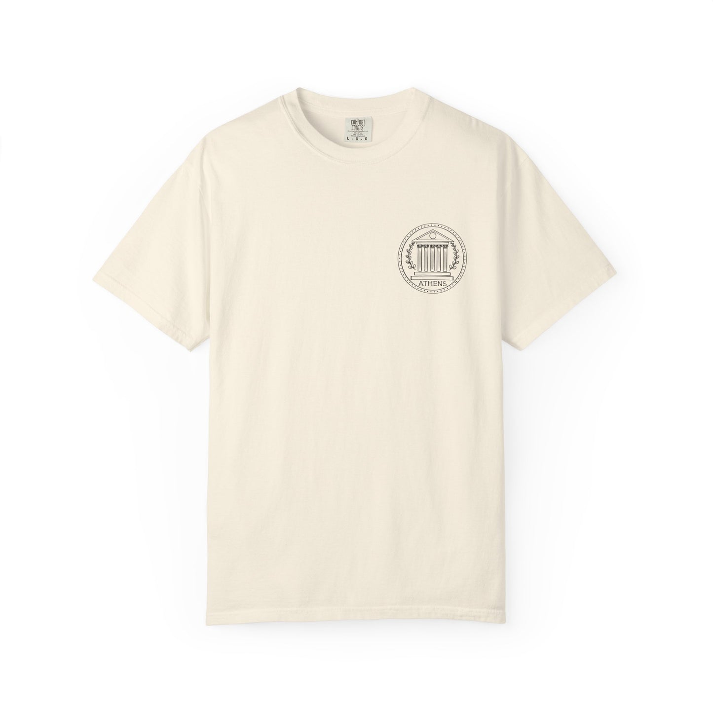 Athens Vintage Stamp Local Landmark Graphic Shirt