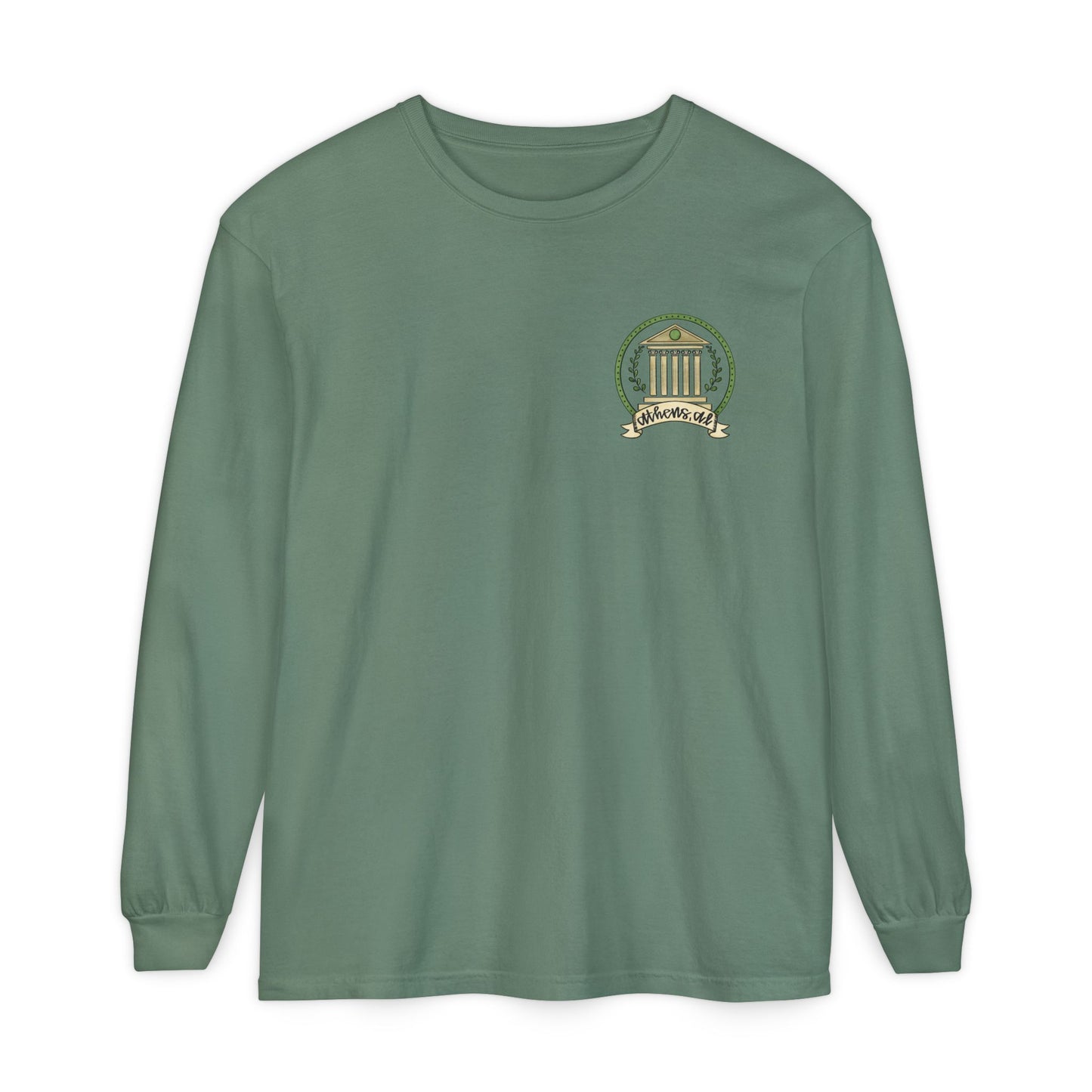 Small Town Traditions Athens, Alabama Graphic Long Sleeve Tee