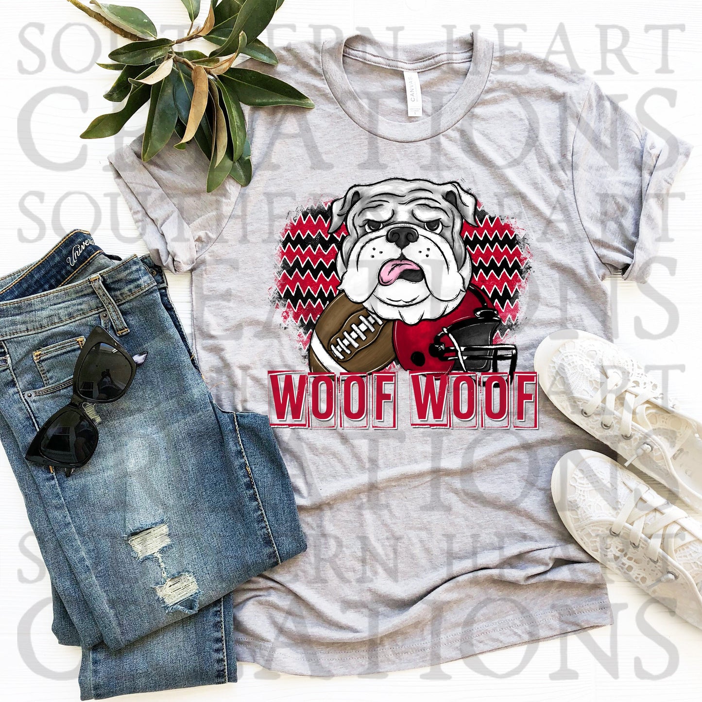 Woof Woof Georgia PNG Digital Download