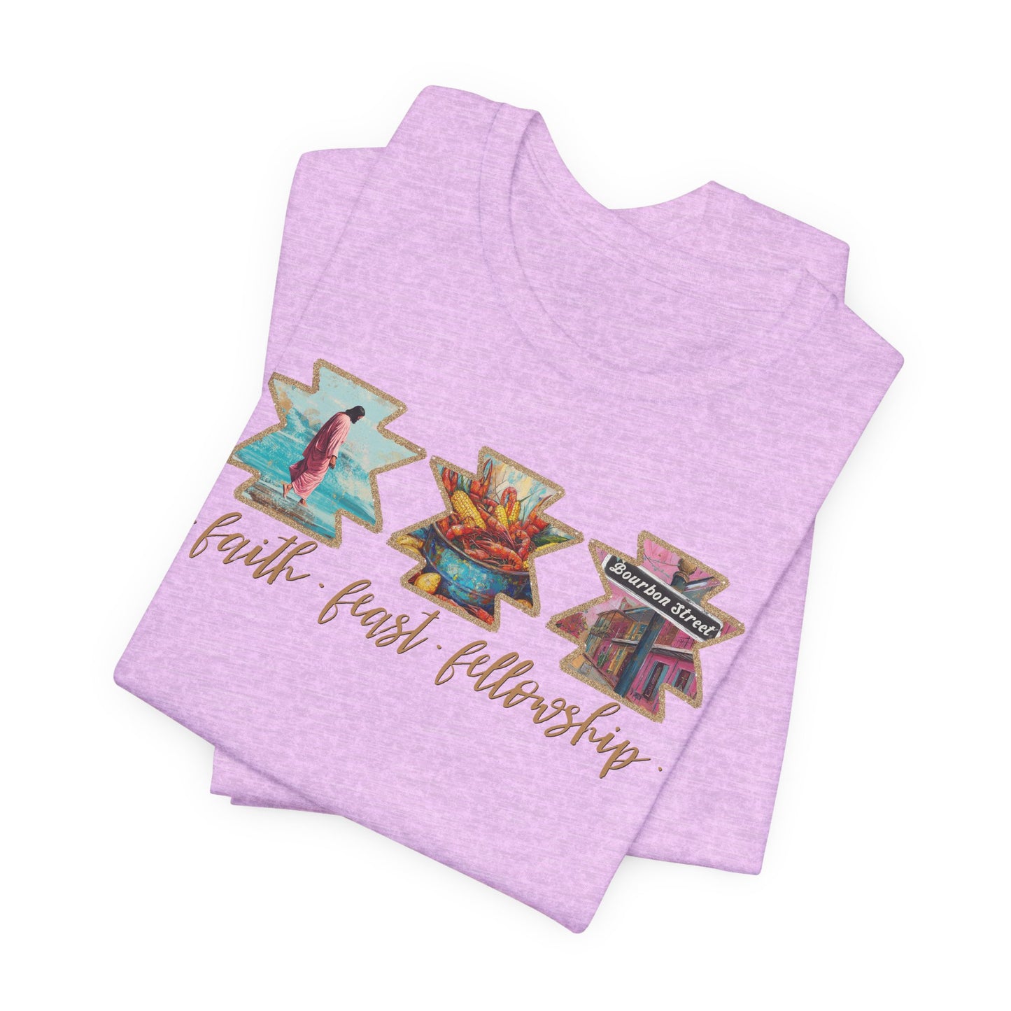 Faith Feast Fellowship Mardi Gras T-Shirt