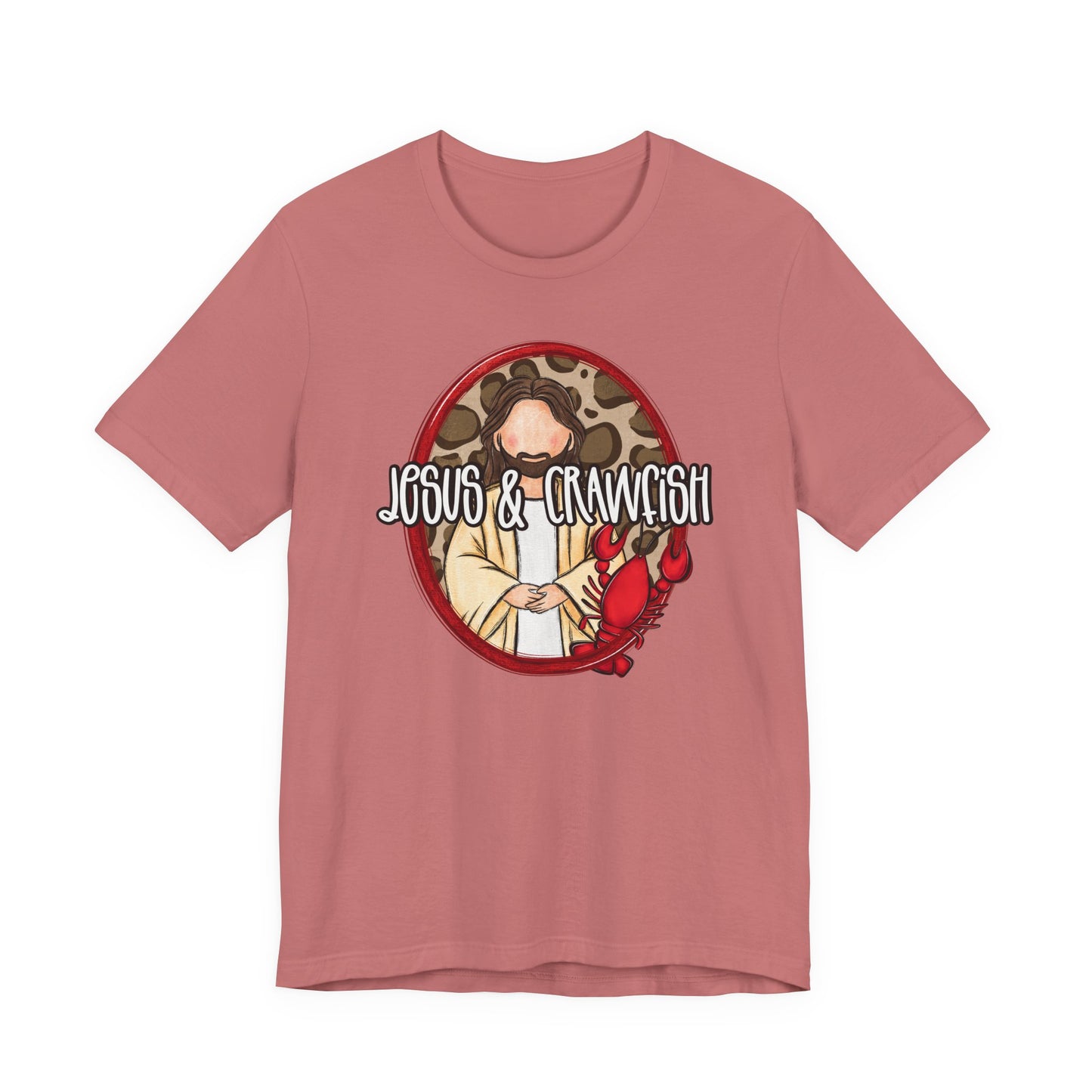 Jesus and Crawfish Tee