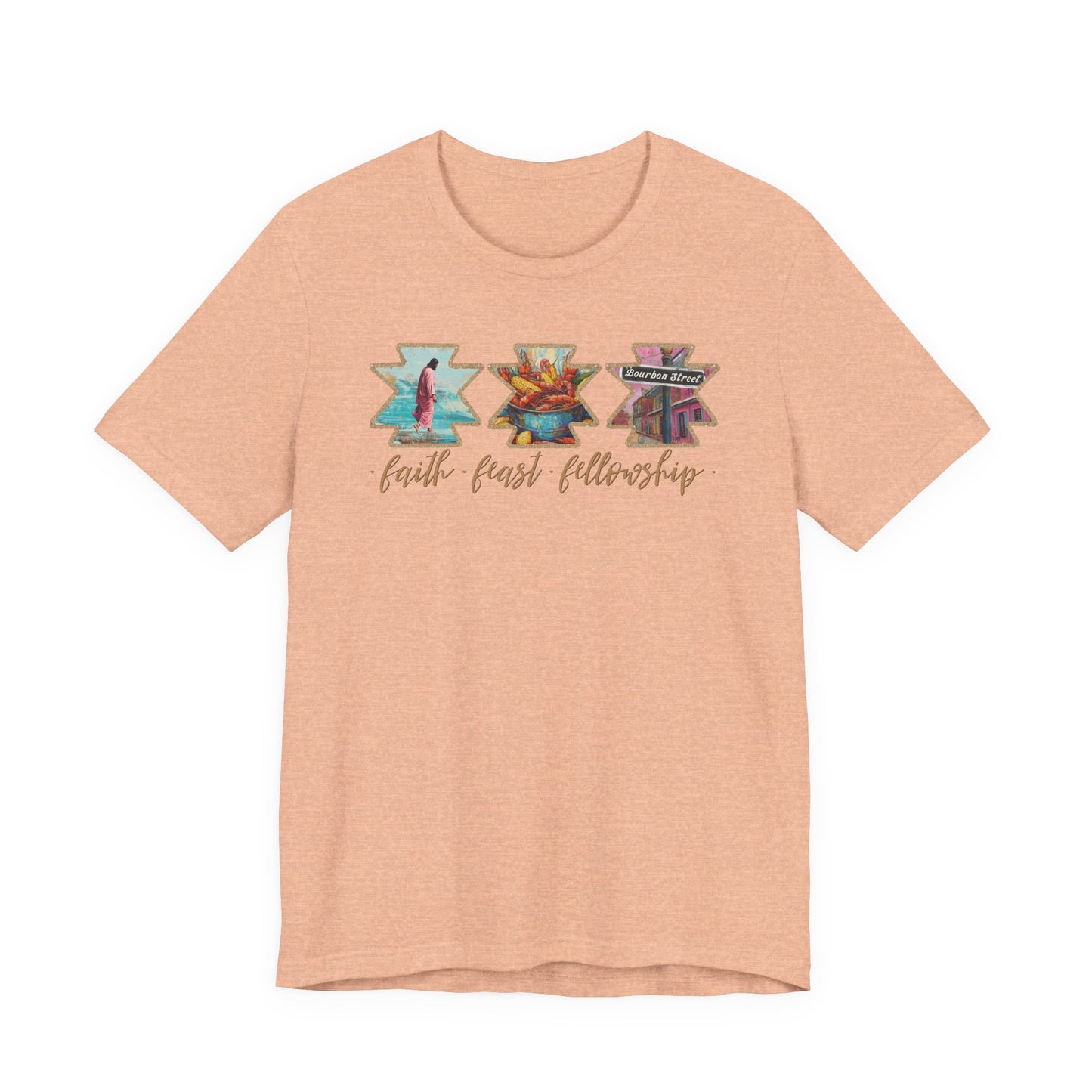 Faith Feast Fellowship Mardi Gras T-Shirt