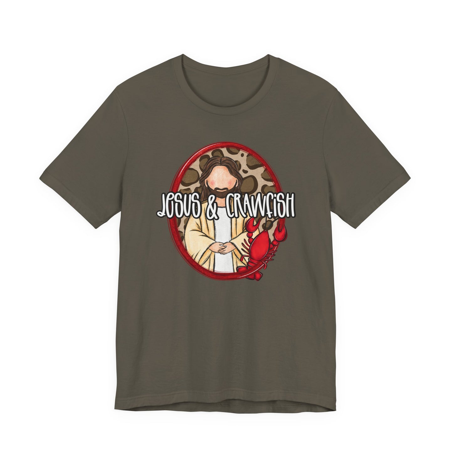 Jesus and Crawfish Tee