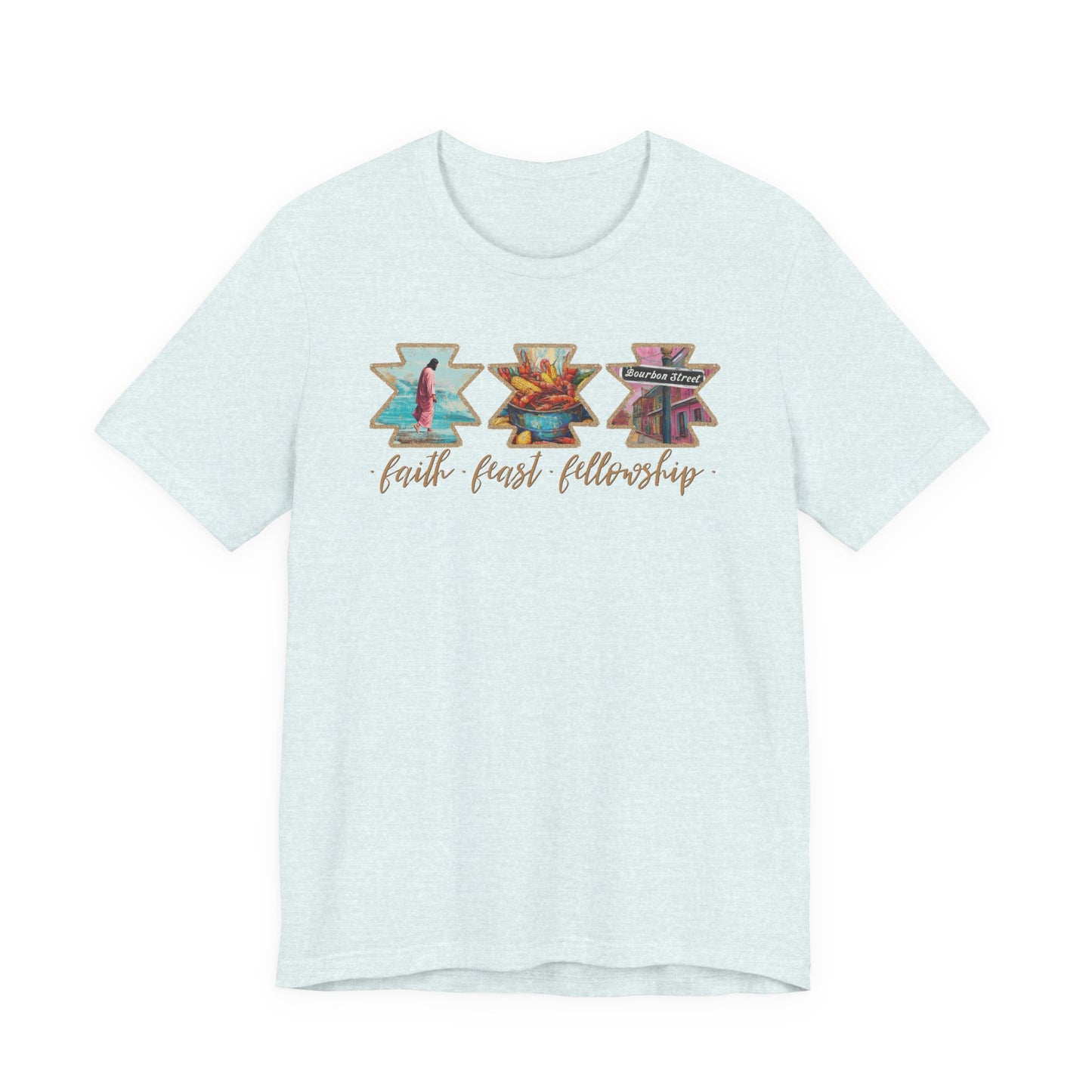 Faith Feast Fellowship Mardi Gras T-Shirt