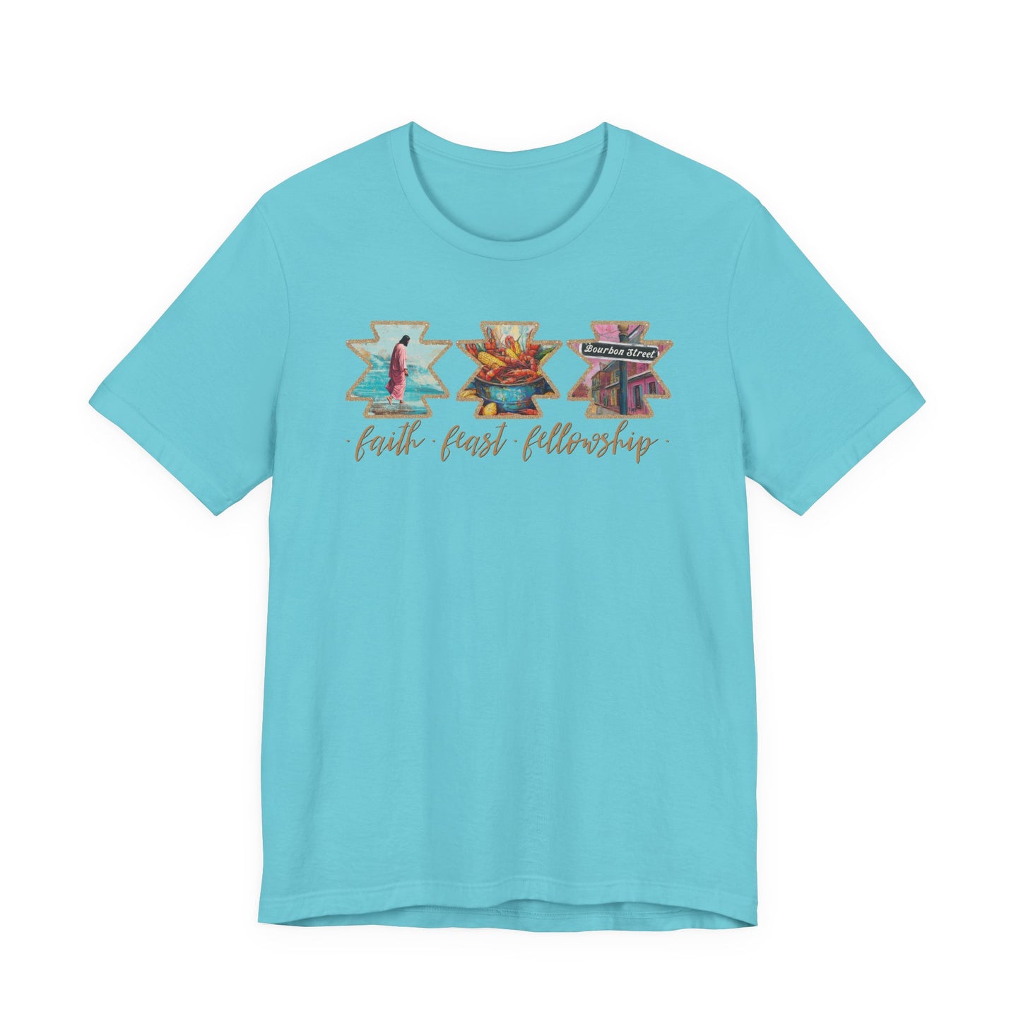 Faith Feast Fellowship Mardi Gras T-Shirt