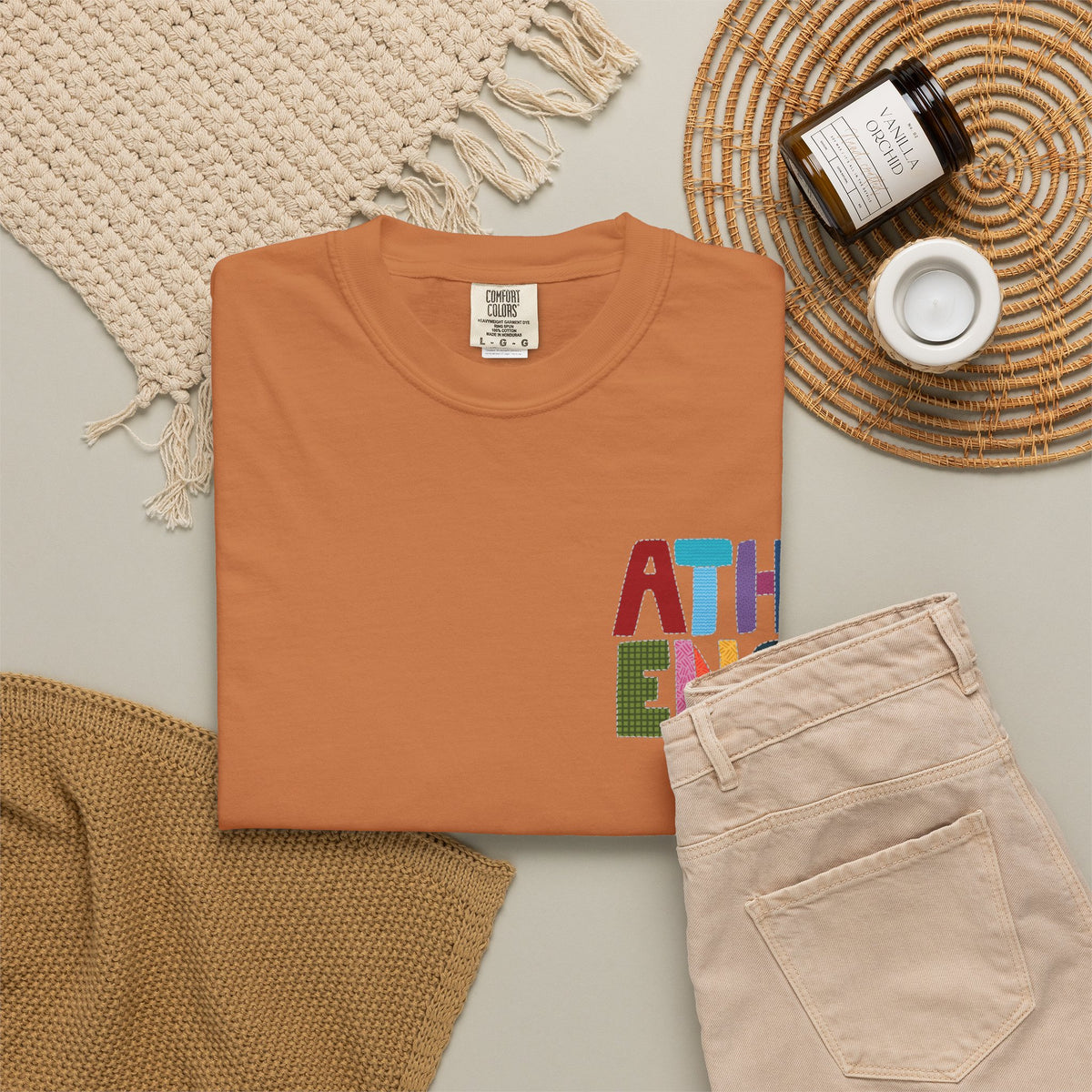 Athens, Alabama Quilt-Block T-Shirt