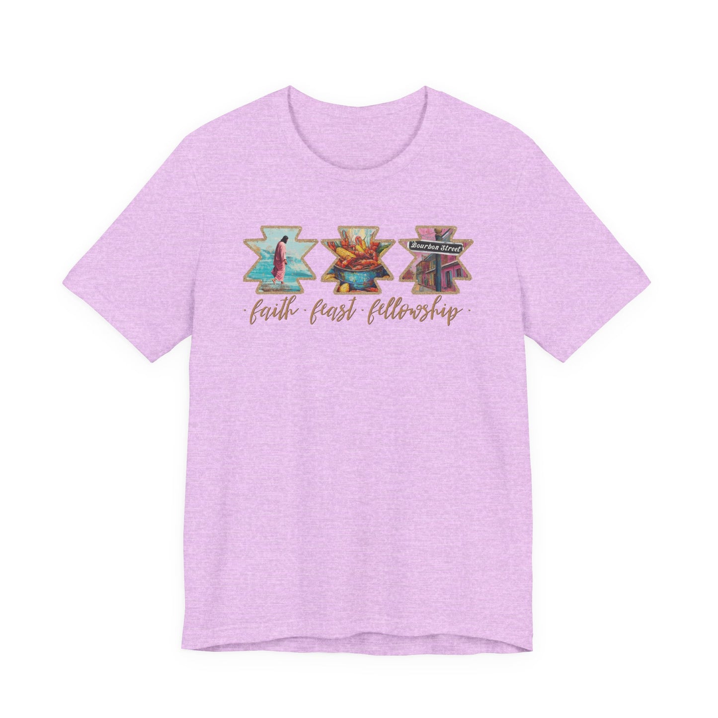 Faith Feast Fellowship Mardi Gras T-Shirt