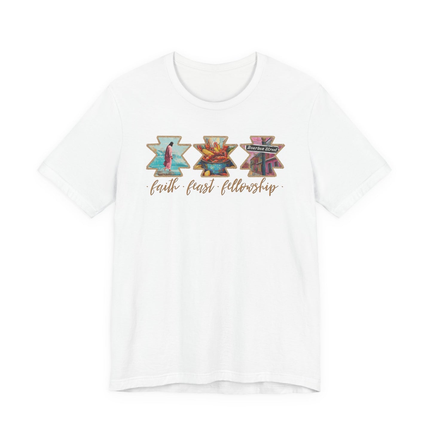 Faith Feast Fellowship Mardi Gras T-Shirt