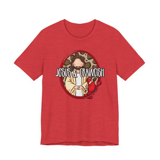 Jesus and Crawfish Tee
