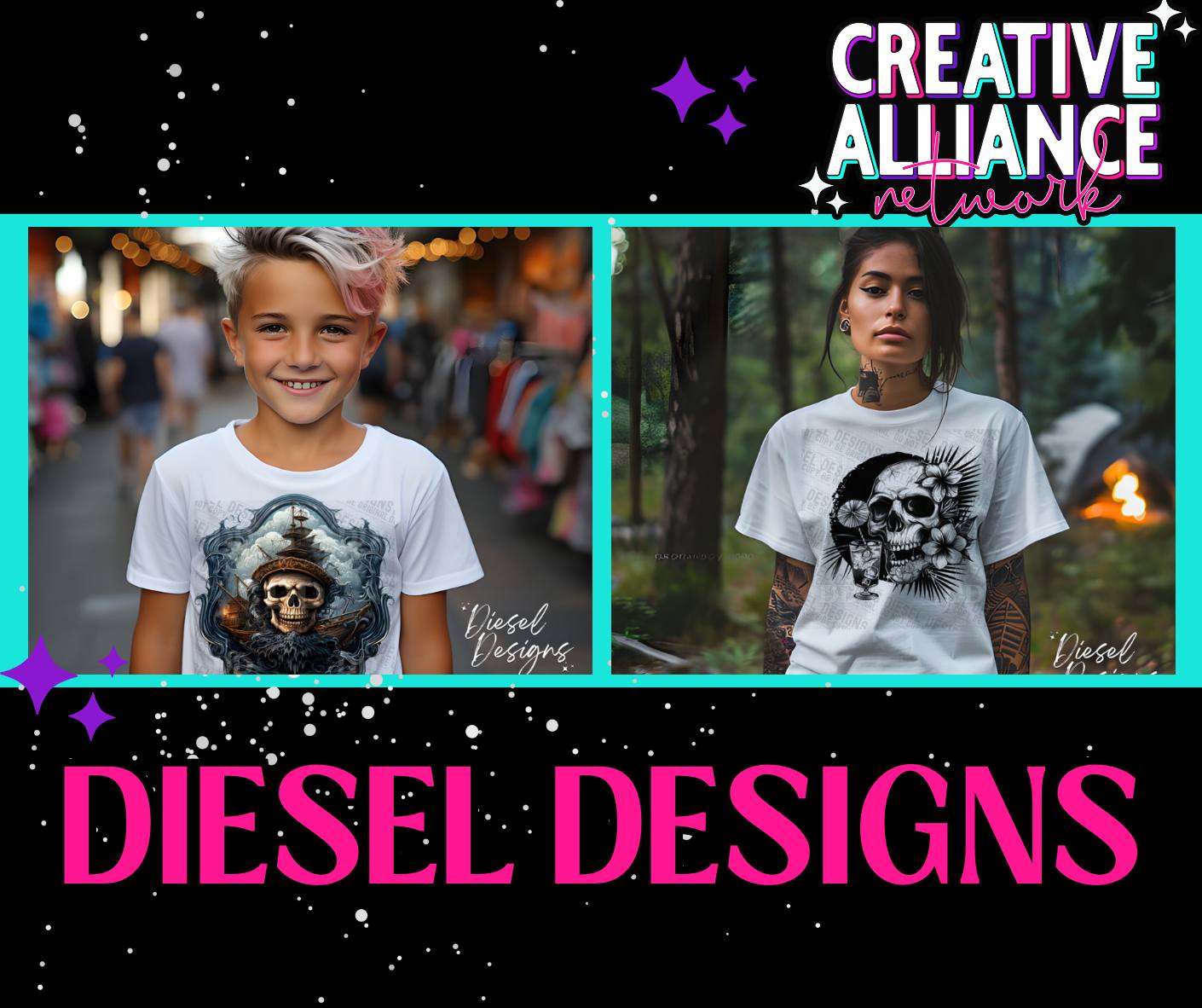 The Great Skeleton Show C.A.N. Digital Design Bundle