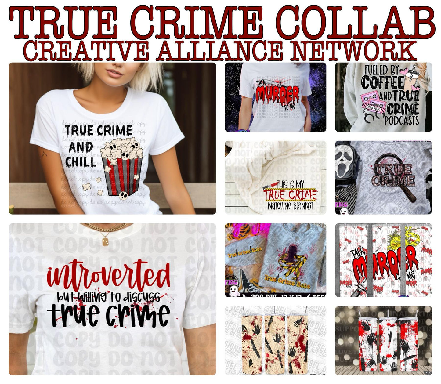 True Crime C.A.N. Digital Design Bundle