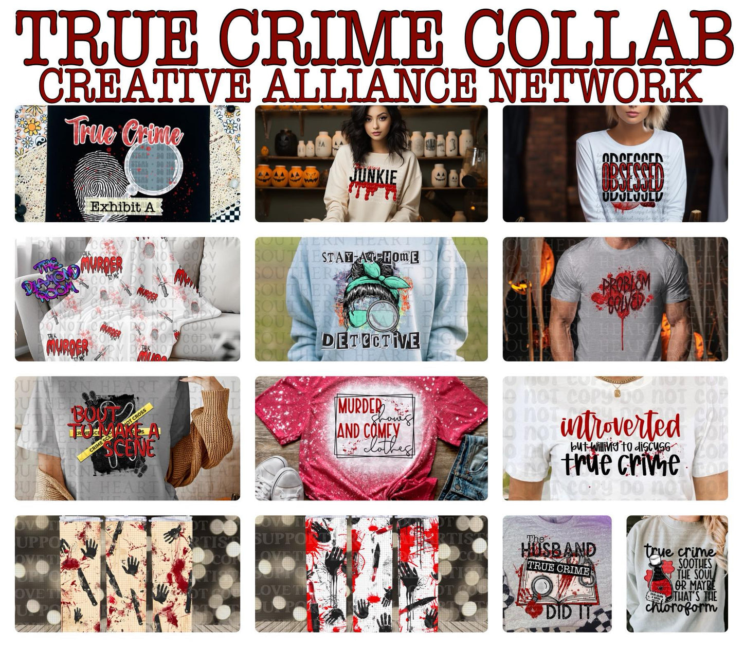 True Crime C.A.N. Digital Design Bundle