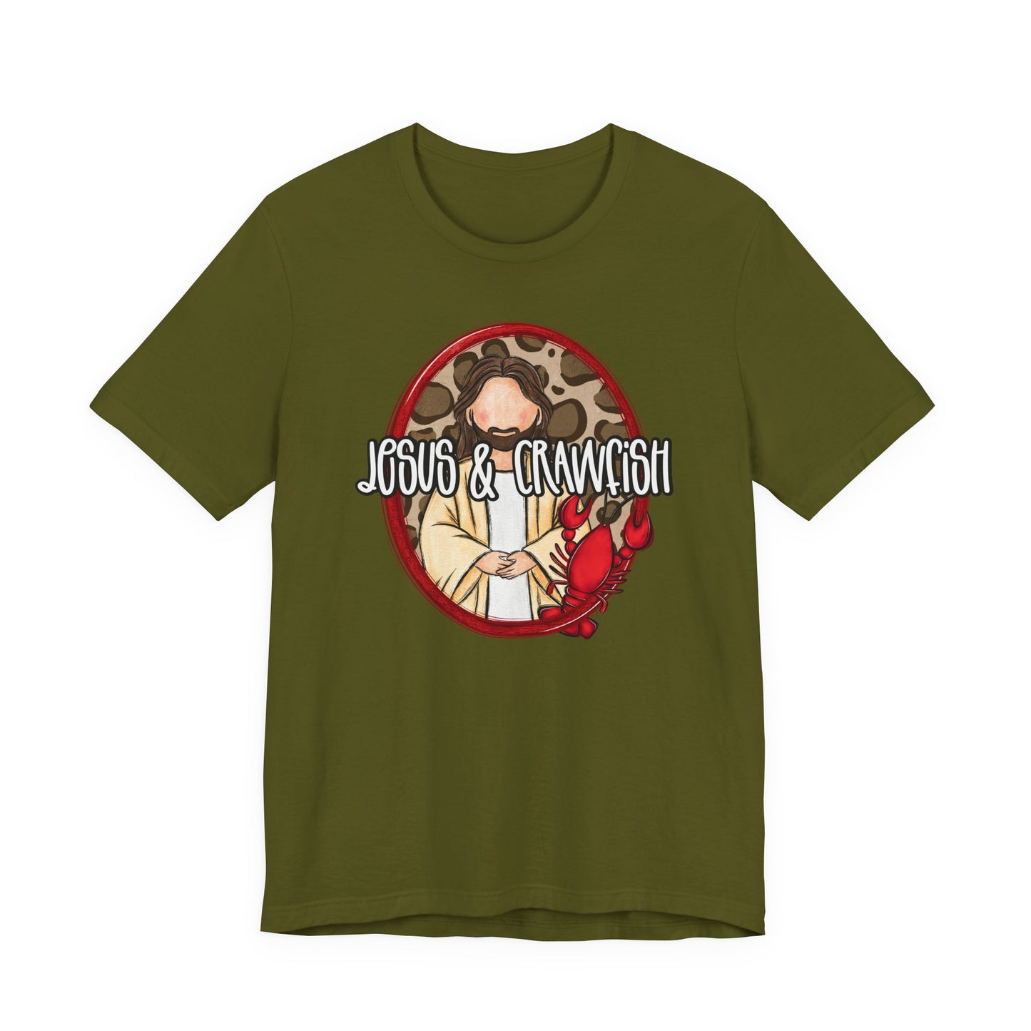 Jesus and Crawfish Tee