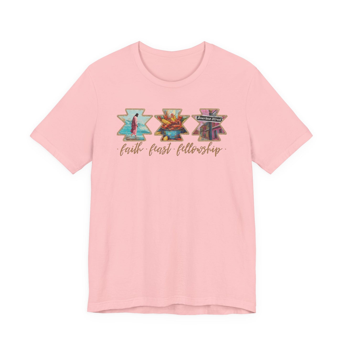 Faith Feast Fellowship Mardi Gras T-Shirt