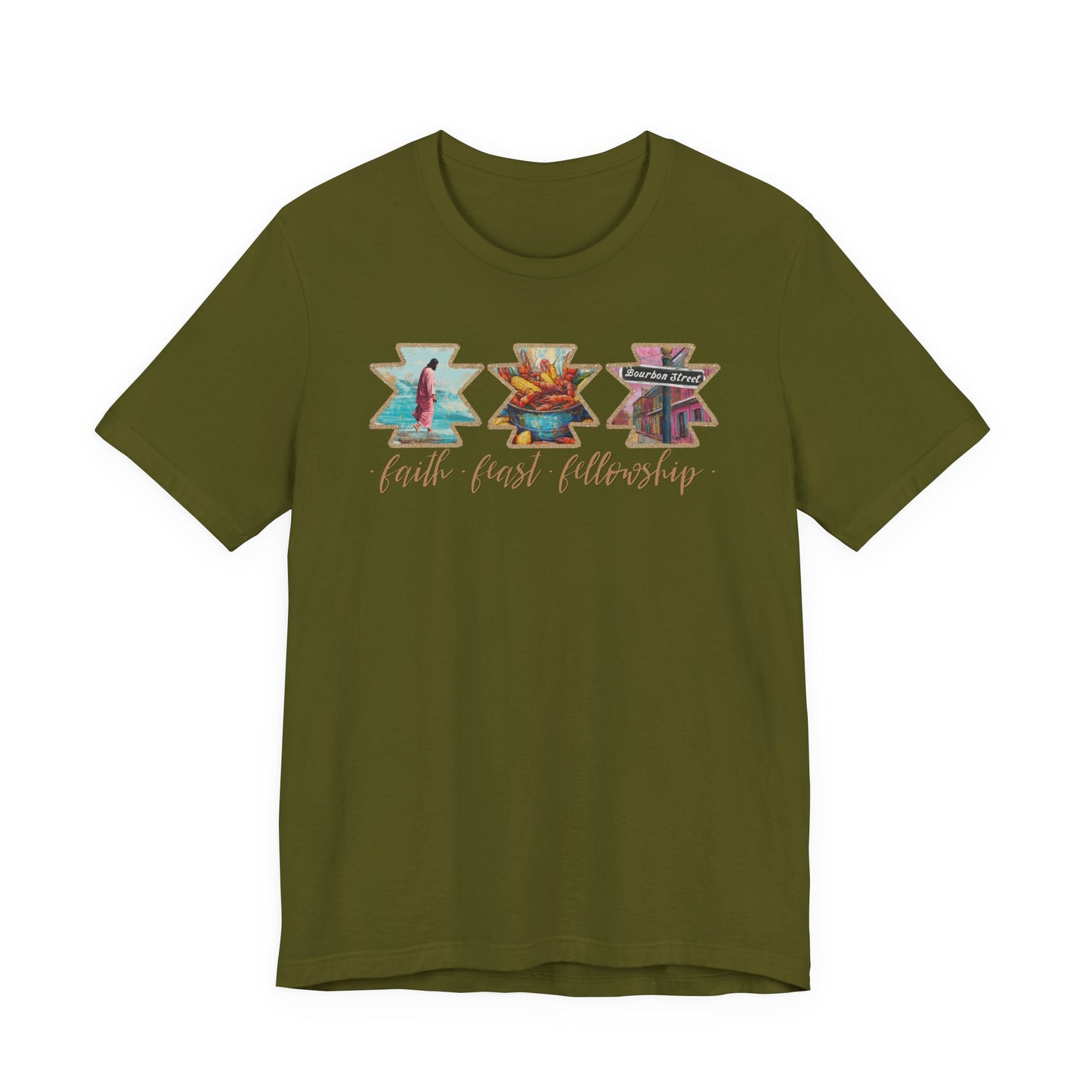 Faith Feast Fellowship Mardi Gras T-Shirt