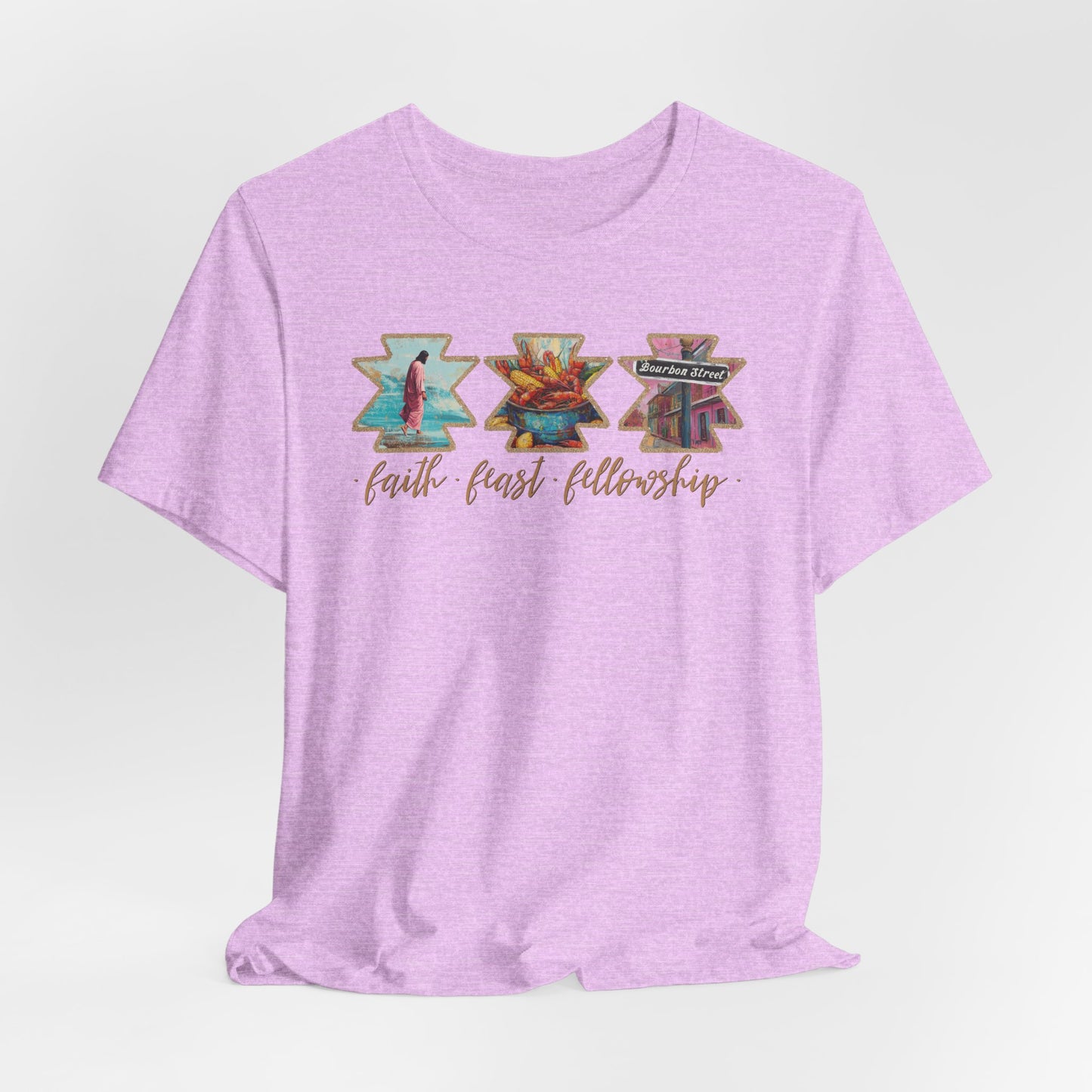 Faith Feast Fellowship Mardi Gras T-Shirt