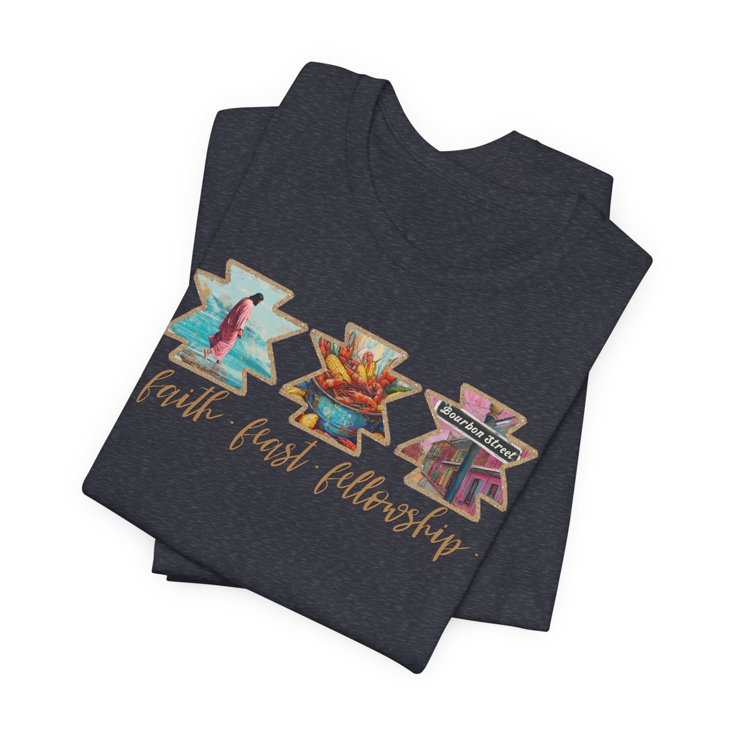 Faith Feast Fellowship Mardi Gras T-Shirt