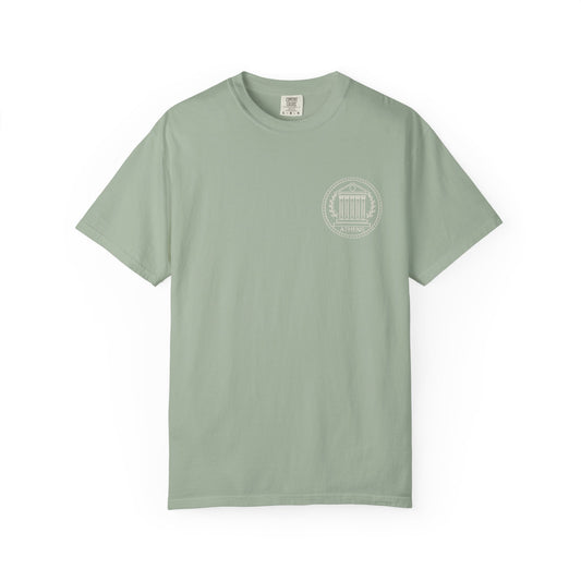 Athens Vintage Stamp Local Landmark Graphic Shirt