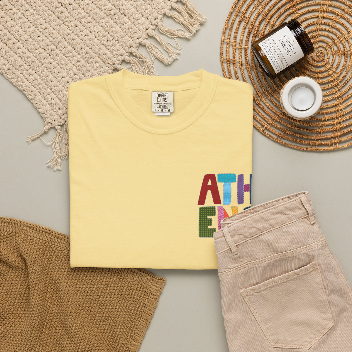 Athens, Alabama Quilt-Block T-Shirt