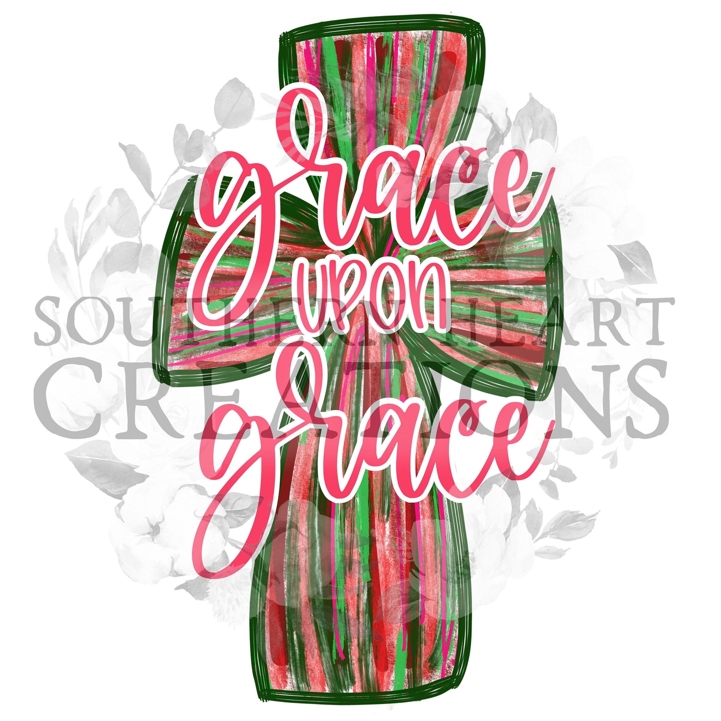 Grace Upon Grace PNG Digital Download