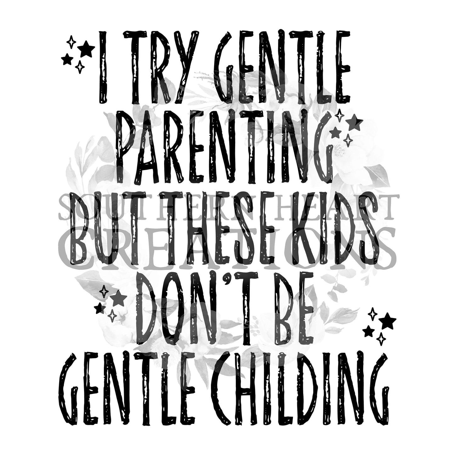 Gentle Parenting PNG Digital Download