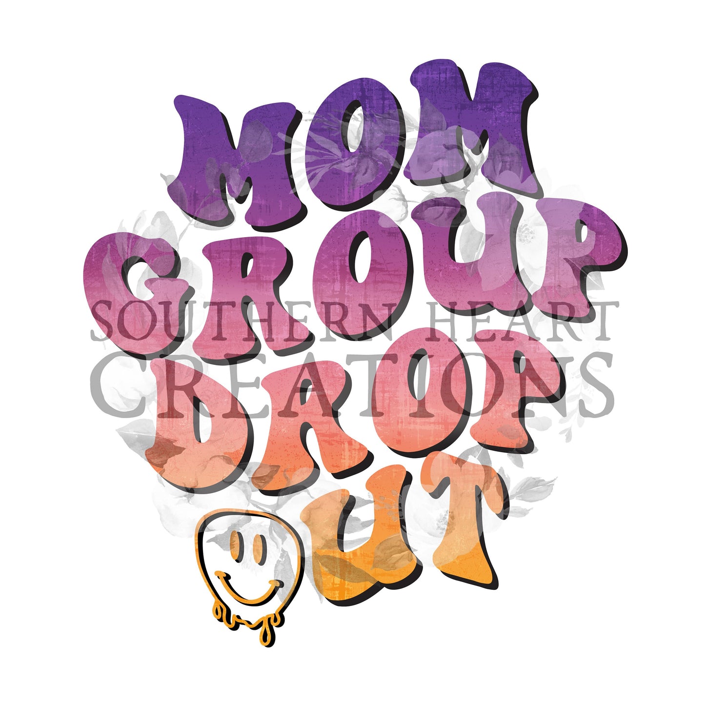 Mom Group Dropout PNG Digital File