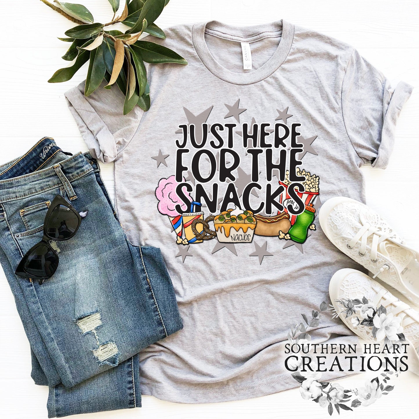 Just Here for the Snacks PNG Digital File