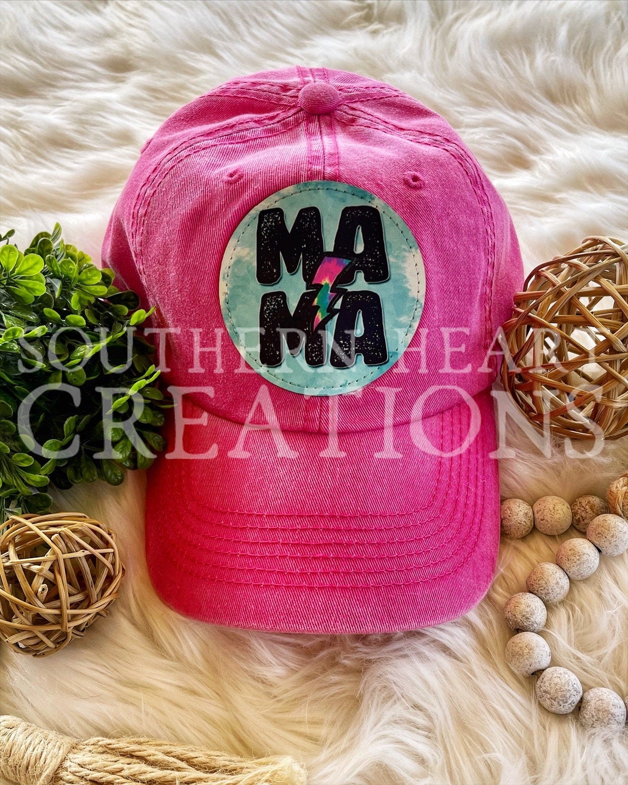 Mama Hat Patch Bundle PNG Digital Download