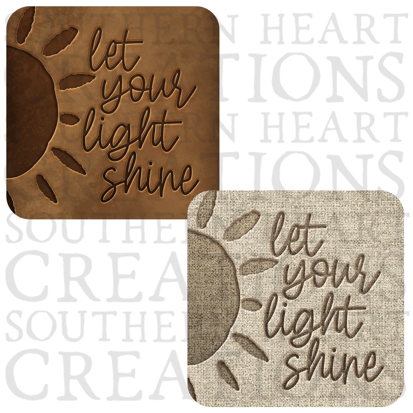 Let Your Light Shine Patch Bundle PNG Digital Download