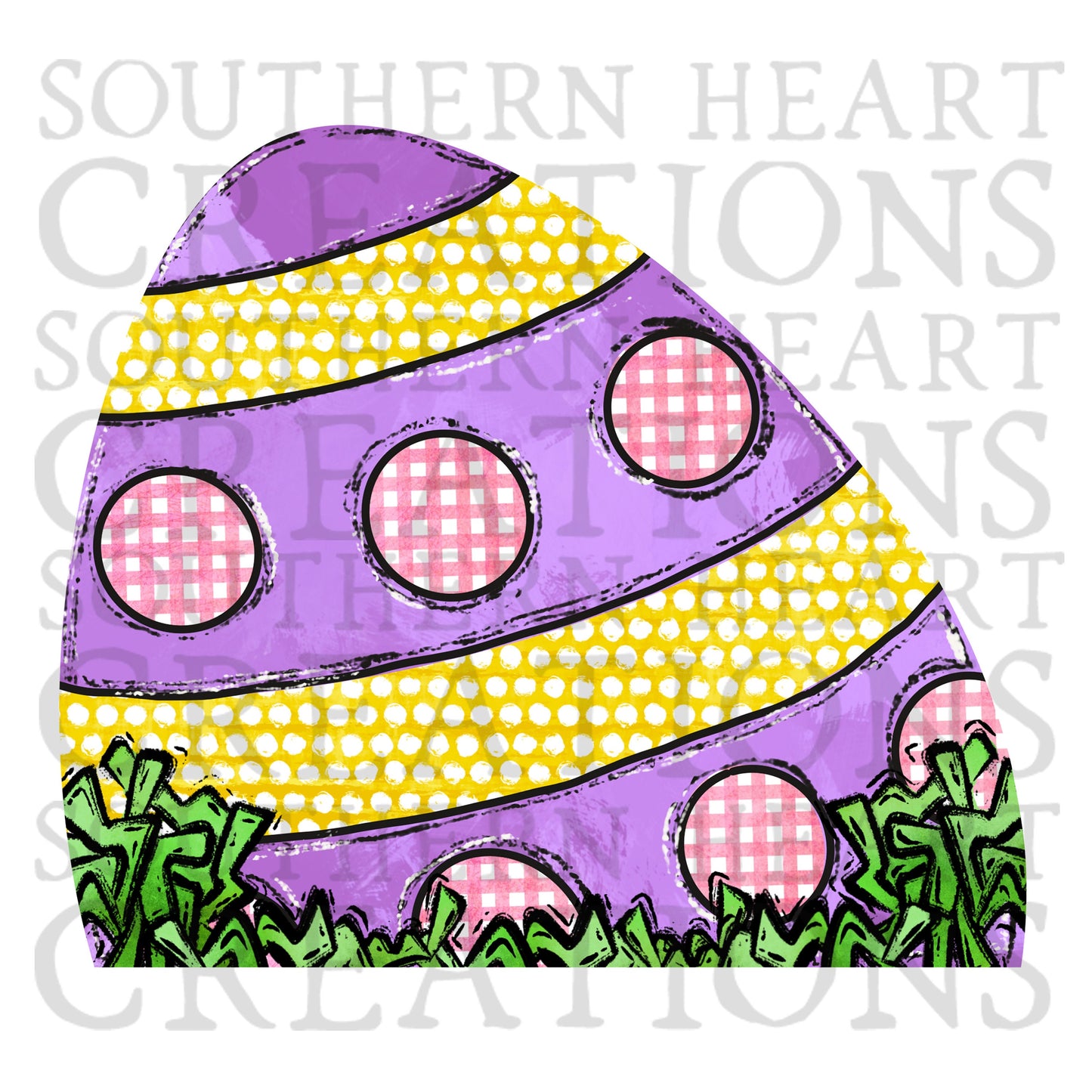 Easter Egg Seasonal Truck Attachment PNG Digital File