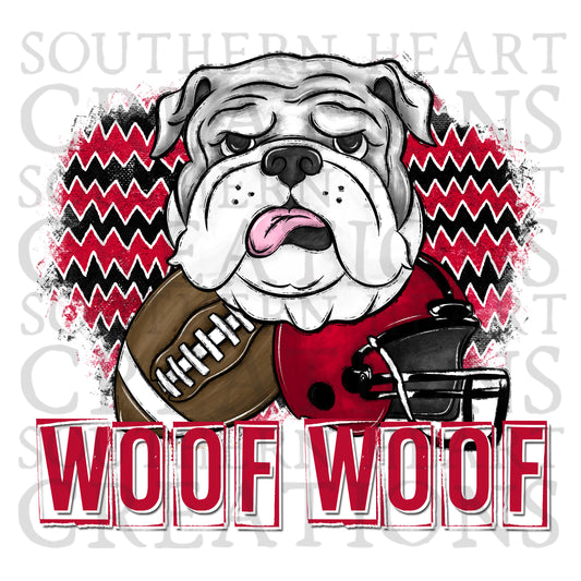 Woof Woof Georgia PNG Digital Download