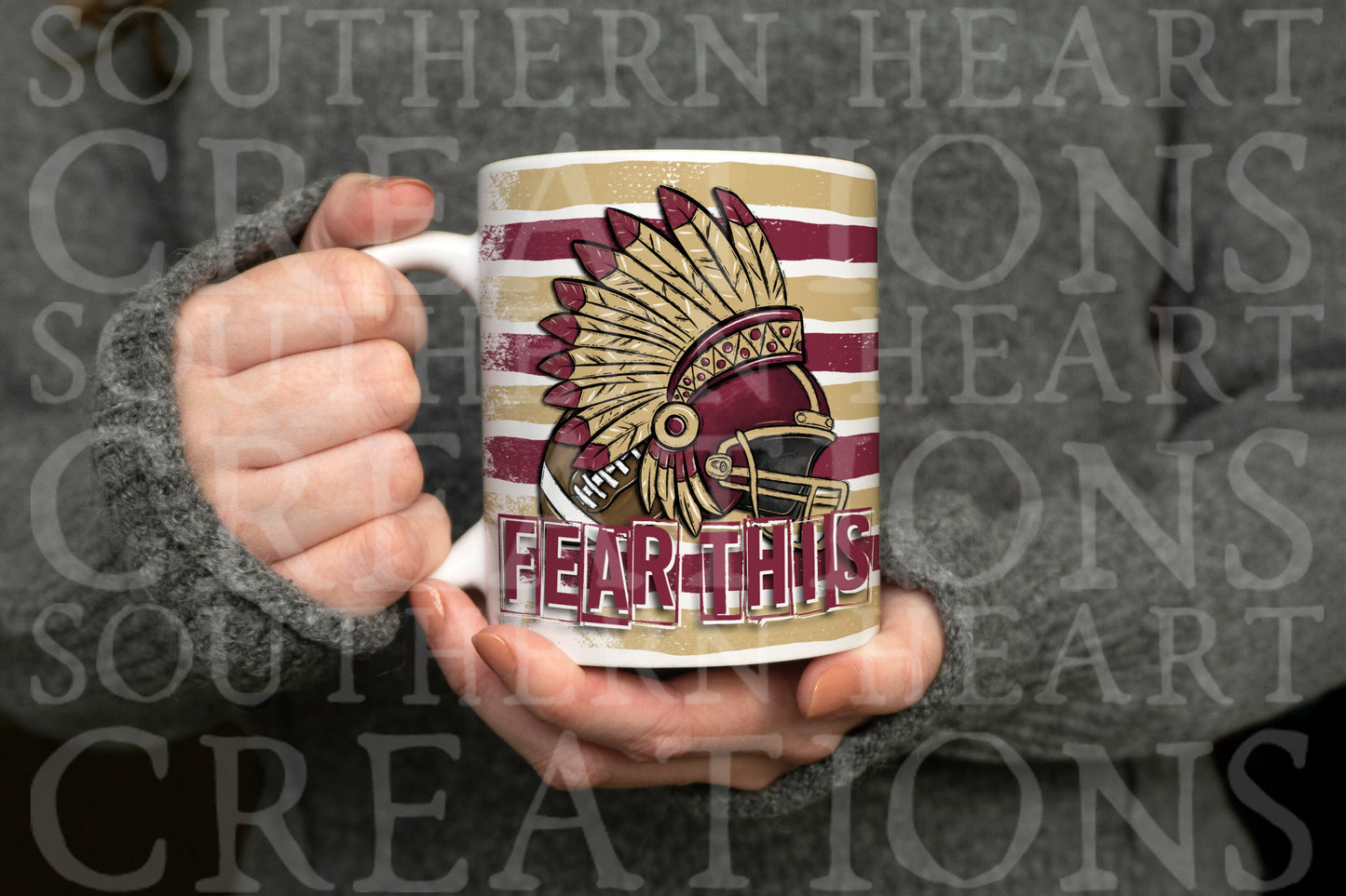 Fear This Florida Mug Wrap PNG Digital Download