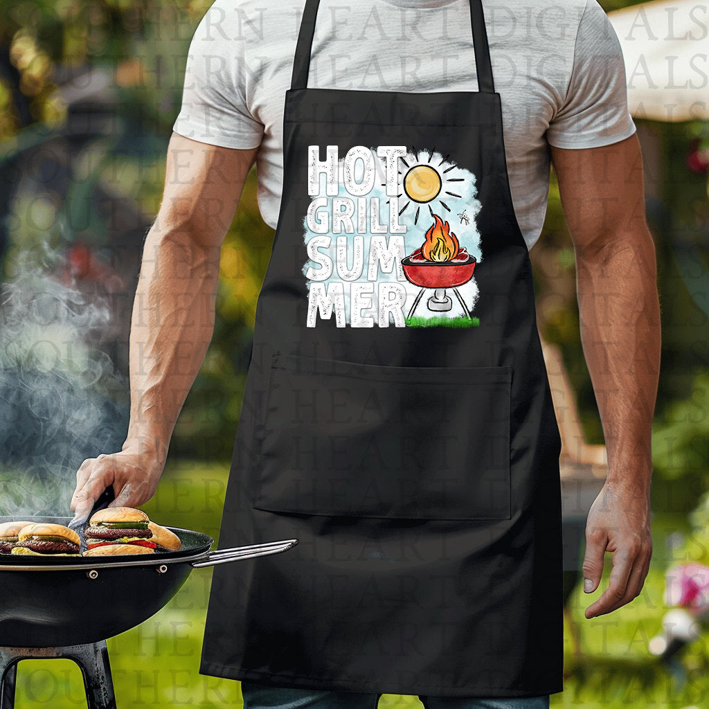 Hot Grill Summer PNG Digital Download