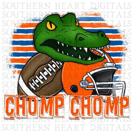 Chomp Chomp Alligator PNG Digital Download